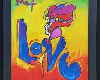 Peter Max 'Love'