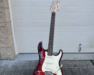 Signed Kiss Guitar