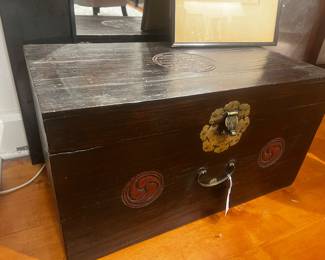 Asian antique storage cabinet