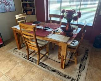 Real Wood Dining Table