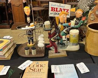 Blatz Beer advertising display