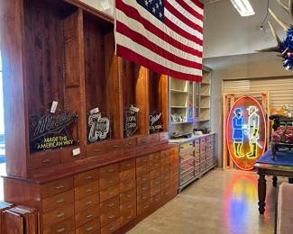 Monumental Apothecary Cabinet