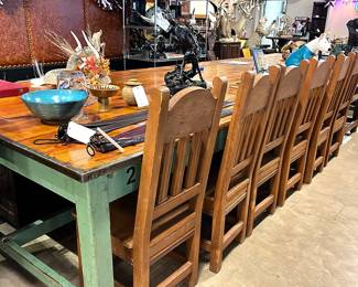 16-foot Farmhouse Harvest Table