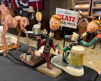 Vintage Blatz Beer advertising