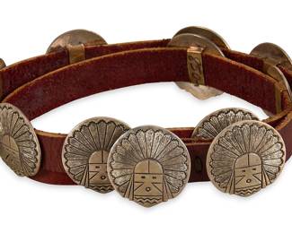 Gary Custer, Navajo Sterling Concho Belt