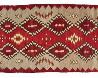 Large Handwoven Navajo Textile