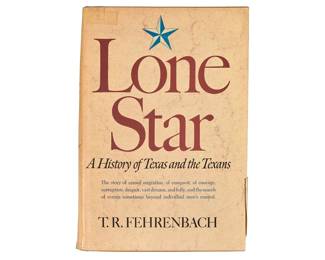 1st Ed.  Lone Star, History of Texas and the Texans book,  1968, T. R. Fehrenbach