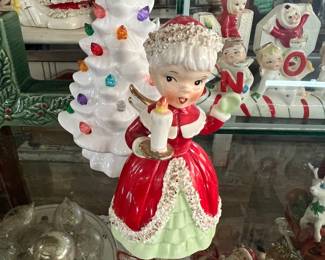 Napco girl w candle