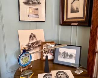 PART OF THE VINTAGE LINDBERGH COLLECTION INCLUDING ARTIST SIGNED PRINTS