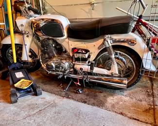 1965 HONDA DREAM 305 TWIN 4 STROKE ENGINE
