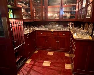 SILVERPLATE, CRYSTAL AND MORE