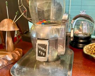 ANTIQUE GUMBALL MACHINE