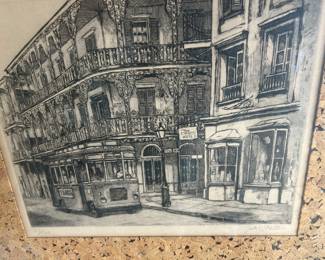 Jack Miller etching