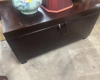 Bedside lift top box
