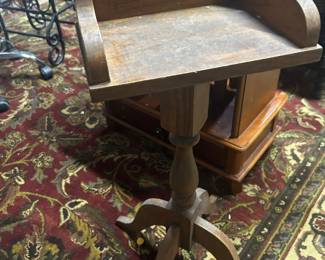 Antique book table