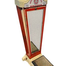 Porcelain penny scales 