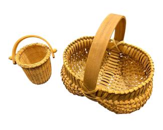 Split oak baskets