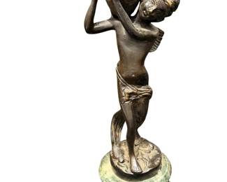 Bronze statue