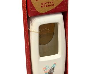 Early bottle opener in original box