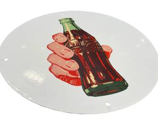 12" Porcelain reproduction sign