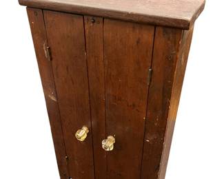 Minature pine cupboard