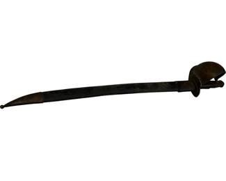 One of several early swords. Several Civil War swords included.