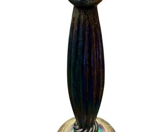 Tall Lotez art glass vase