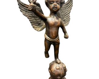 Bronze statue