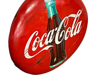 Early 24" Coca Cola button