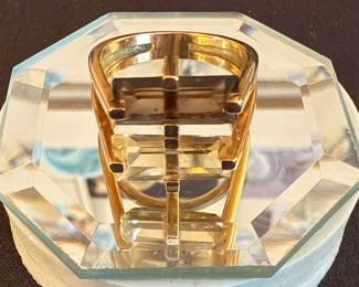 Vintage Denmark Designer Ring 14k 