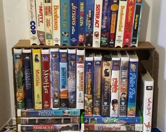 Kid Friendly VHS Tapes