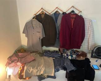 OldStyle Mens Suit Jackets, Shirts And Ties