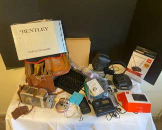 Cameras And Assorted Electronics