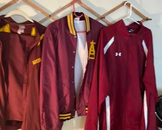 Two ASU Jackets And An ASU Colors Under Armour Jacket
