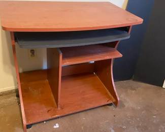 Compact Desk On Wheels