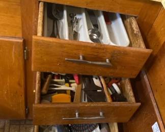 Mystery Kitchen Drawers