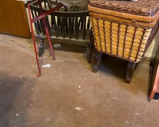 Vintage Magazine Rack, Play Sized Ironing Board And More