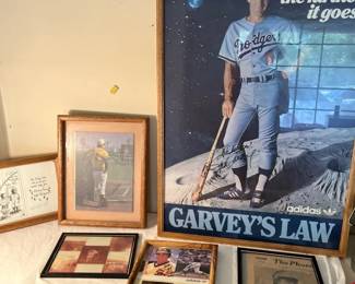 Steve Garvey Signed Pictures And More