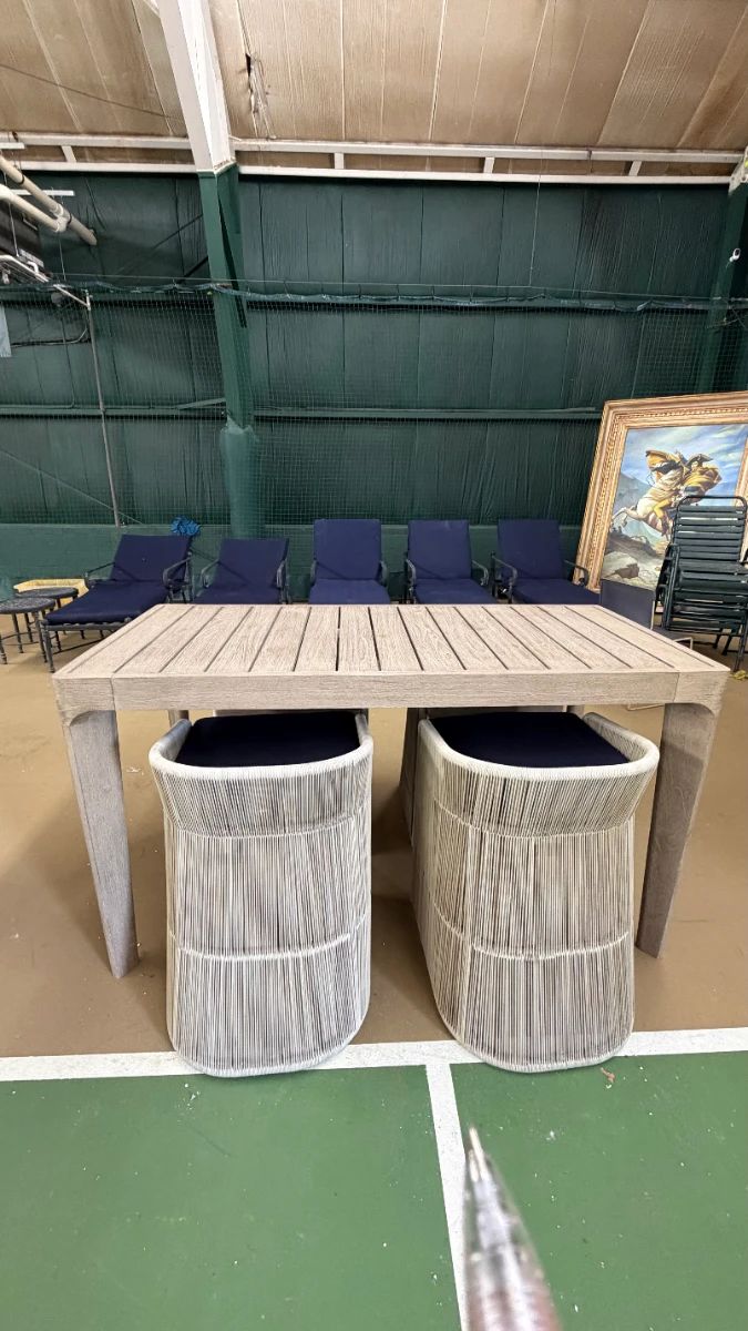 Outdoor Patio Dining Set with Chairs