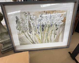 Framed Botanical Floral Wall Art