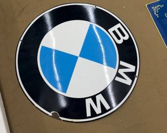 BMW Illuminated Sign / Automotive Wall Display