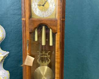 Antique Wooden Grandfather Clock