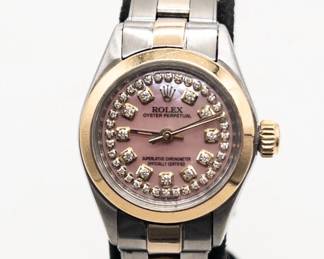 Diamond face Rolex