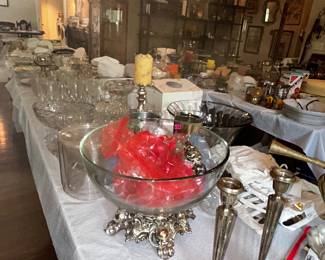 Vintage punch bowl