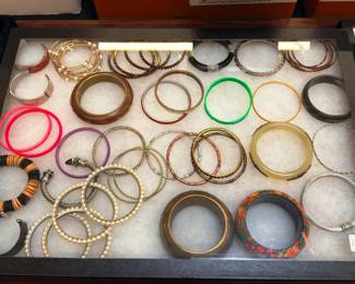 Costume Jewelry Tray Bracelets