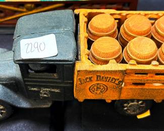 Jack Daniels Delivery Truck Cast Iron