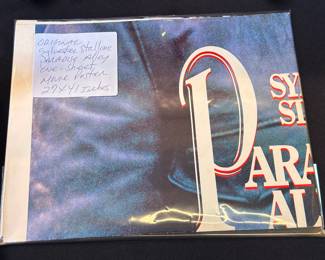 Sylvester Stallone One Sheet Movie Poster Paradise Alley