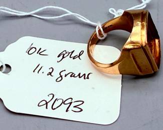 10k Gold Ring Scrap 11.2 Grams