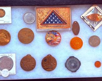 Copper Bronze and Other Medals Collectibles