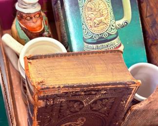 Bier Steins and Books